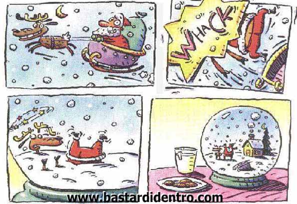 Essere Babbo Natale non è poi così semplice...